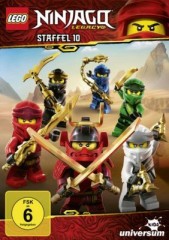 LEGO DVD LEGO Ninjago Staffel 10 DVD-диск с 10-м сезоном LEGO Ninjago