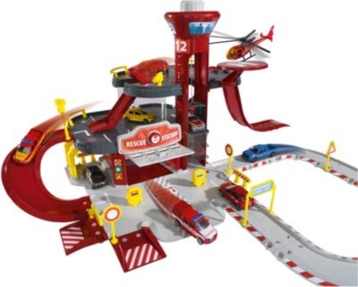 Majorette Creatix Rettungsstation + 5 Fahrzeuge Спасательная станция Creatix + 5 автомобилей