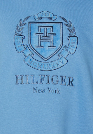 Tommy Hilfiger CREST Sweatshirt sky cloud КРЕСТ Толстовка небо облако