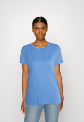 Tommy Hilfiger NEW CREW NECK TEE Basic T-shirt sky cloud ФУТБОЛКА NEW CREW NECK Базовая футболка небо облако