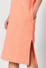 Tommy Hilfiger OPEN MIDI DRESS Day dress coral blossom ПЛАТЬЕ МИДИ OPEN Повседневное платье коралловый цвет