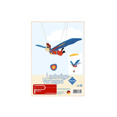 Pebaro Laubsagevorlage Superheld Шаблон лепнины супергероя