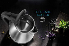 - CONTRAER - - CONTRAER Wasserkocher Edelstahl Wasserkocher 1,7L 2200 W schnurlos Abschaltautomatik, 1,7 l, 2200 W - CONTRAER Чайник из нержавеющей стали, чайник 1,7 л, 2200 Вт, беспроводной с автоматическим отключением, 1,7 л, 2200 Вт