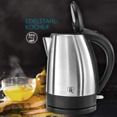- CONTRAER - - CONTRAER Wasserkocher Edelstahl Wasserkocher 1,7L 2200 W schnurlos Abschaltautomatik, 1,7 l, 2200 W - CONTRAER Чайник из нержавеющей стали, чайник 1,7 л, 2200 Вт, беспроводной с автоматическим отключением, 1,7 л, 2200 Вт