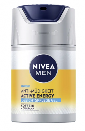  NIVEA MEN Active Energy Face Care Gel 50 ml, восстанавливающий крем для лица для мужчин, быстро впитывающийся увлажняющий крем для снятия усталости 50мл